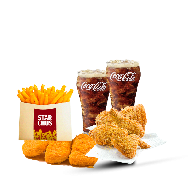 Combo 2B - Bữa Tiệc Gà Rán Thơm Ngon Cho Hai Người
